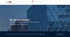Desktop Screenshot of portico.nl