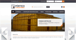 Desktop Screenshot of portico.ind.br